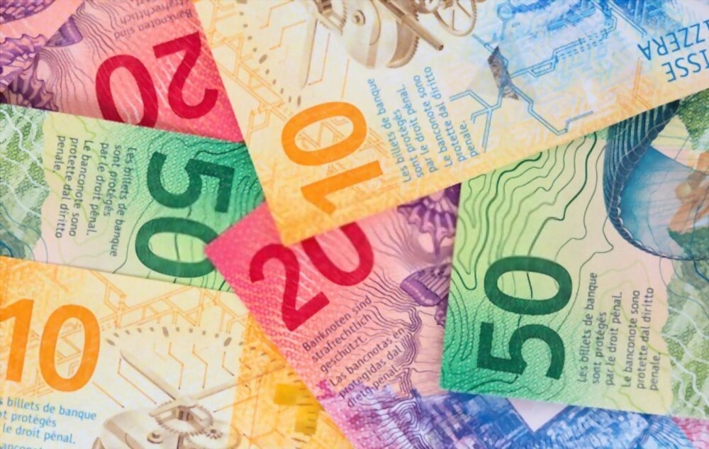 billets franc suisse change euro