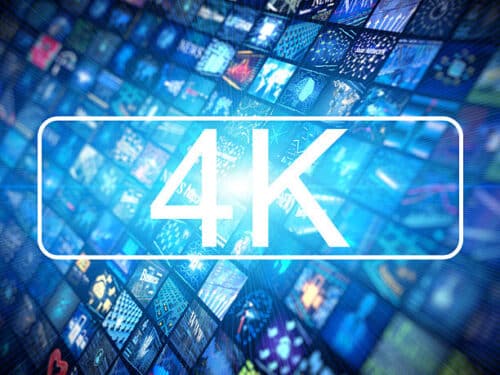 résolution 4K TV